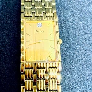 Bulova women’s gold watch